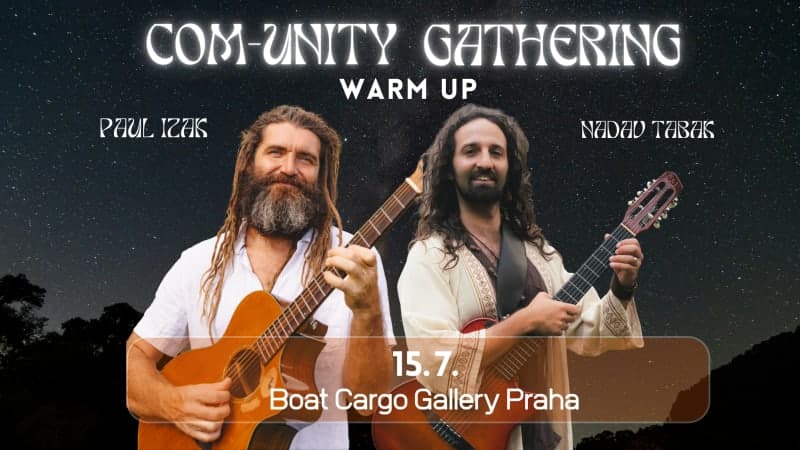 Paul Izak + Nadav Tabak - COM-UNITY Gathering Warm Up | Praha – Cargo Gallery